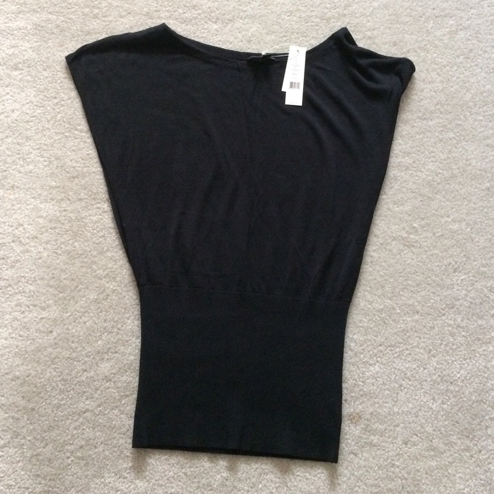 Theory Black Knit Top